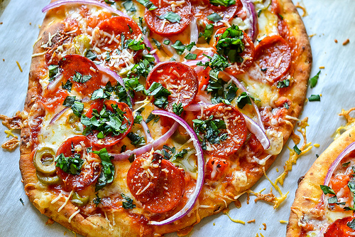 Deluxe Flatbread Pizza-11