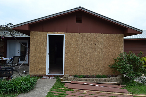 2015 Kitchen & Living Reno: Framing In