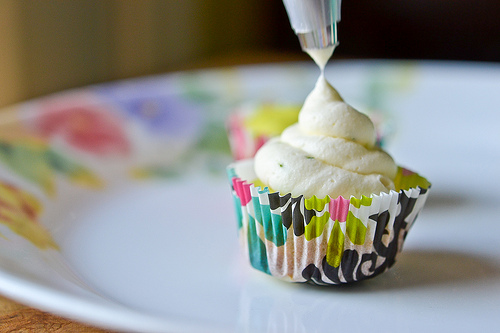 Mini Lime Cupcakes-7